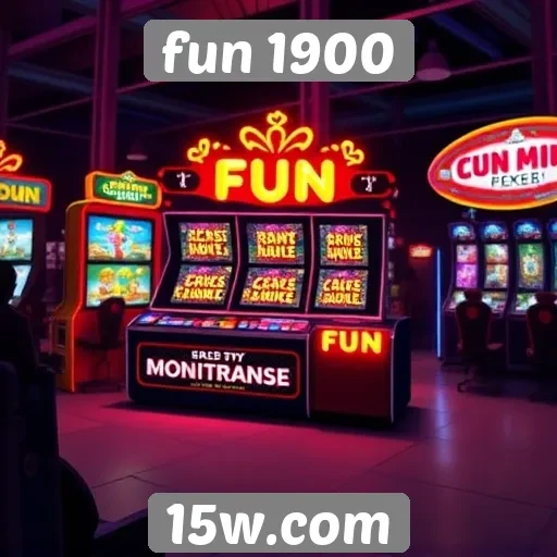 Visão geral das funcionalidades do site Fun 1900